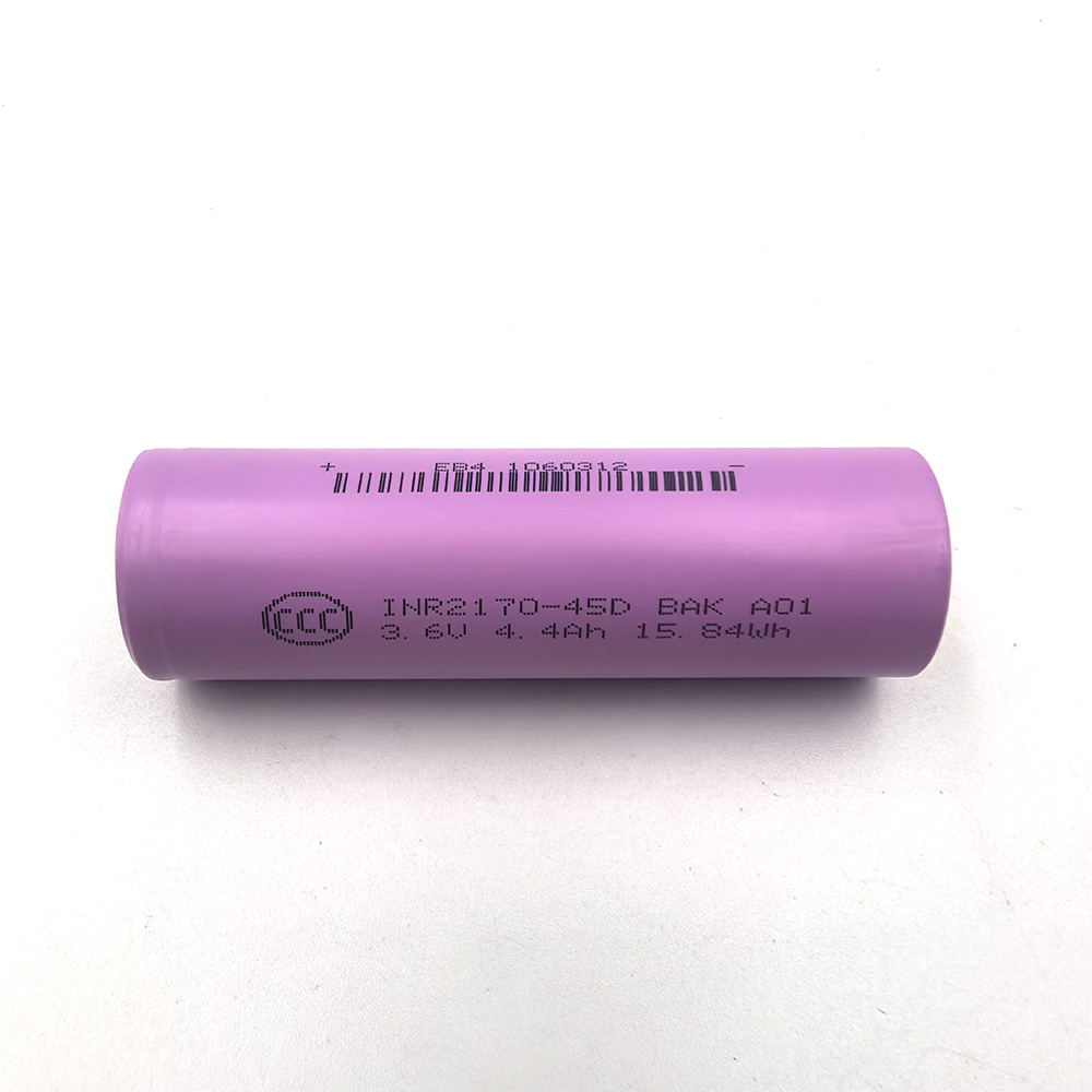 Original BAK INR2170-45D 4500mAh High rate discharge 60A continous discharge li ion battery cell