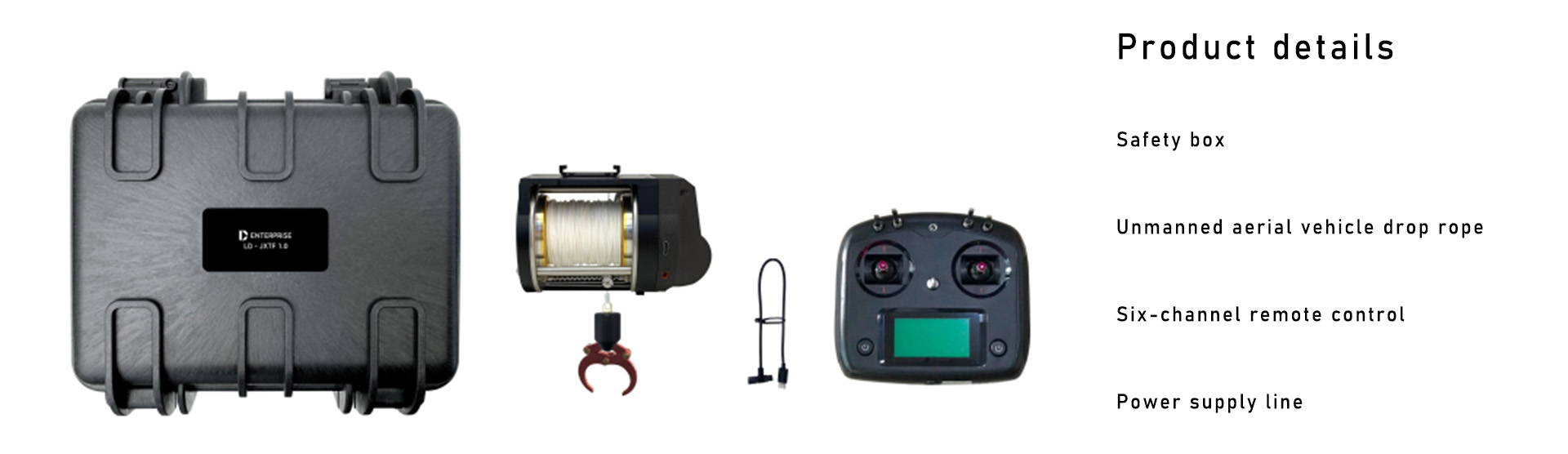 DJI-Compatible Drone Payload Release Rope LD-JXTF 1.0 Precision Delivery | Industrial-Grade Efficiency