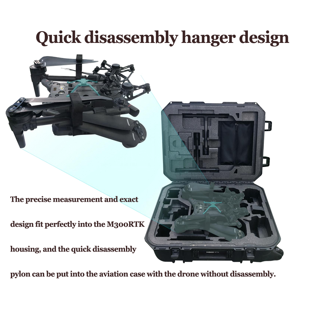25KG Drone Dropping Payload Release System Delivery Device With OSDK & APP Control for DJI Matrice 350RTK Drone UAV