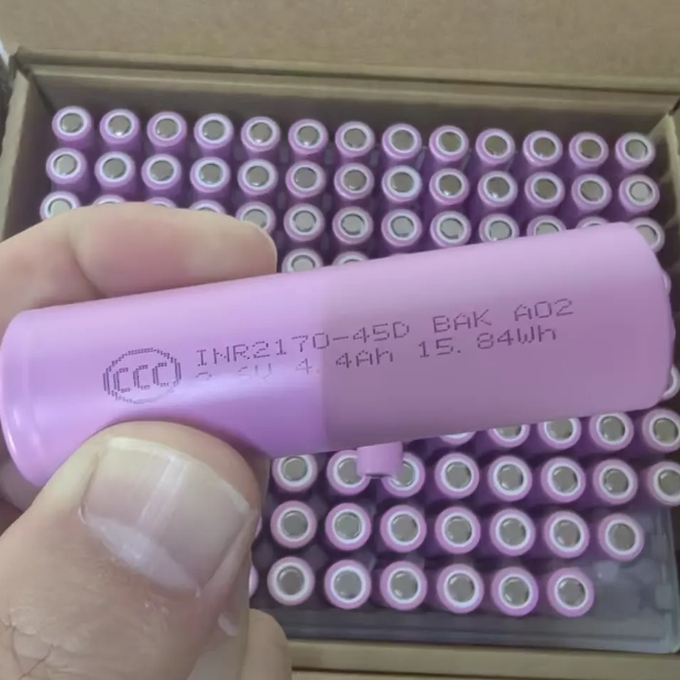 Original BAK INR2170-45D 4500mAh High Power Lithium-ion Battery from China manufacturer